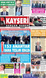 KAYSERİ GERÇEK HABER