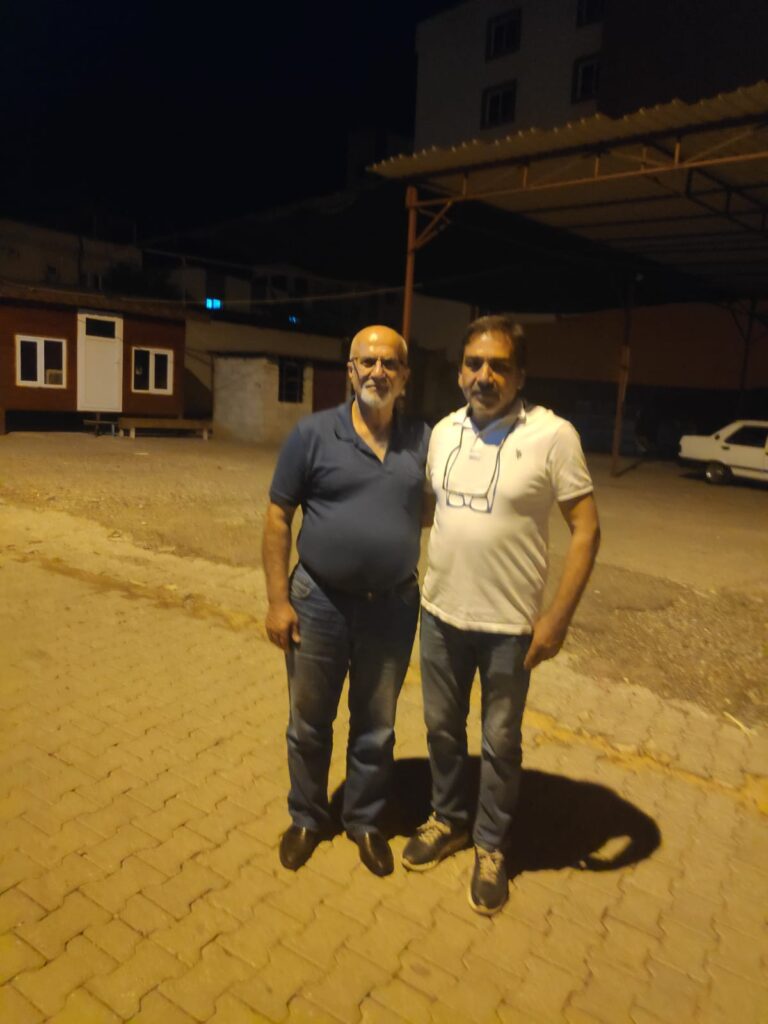 Liberal Parti Genel Başkanı Zübeyir Gülabi, Osmaniye’de İl Başkanı Ali Bebek ile Buluştu