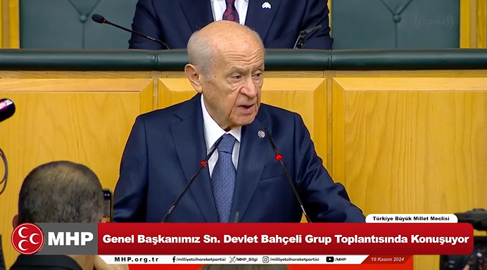 MHP Lideri Bahçeli’den TBMM Grup Toplantısında Milli Birlik ve Küresel Adalet Mesajları