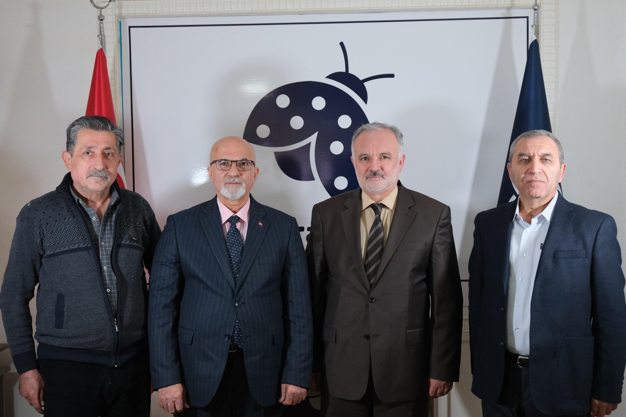 Liberal Parti Genel Başkanı Zübeyir Gülabi, SES Partisi Genel Başkanı Ayhan Bilgen’i Ağırladı