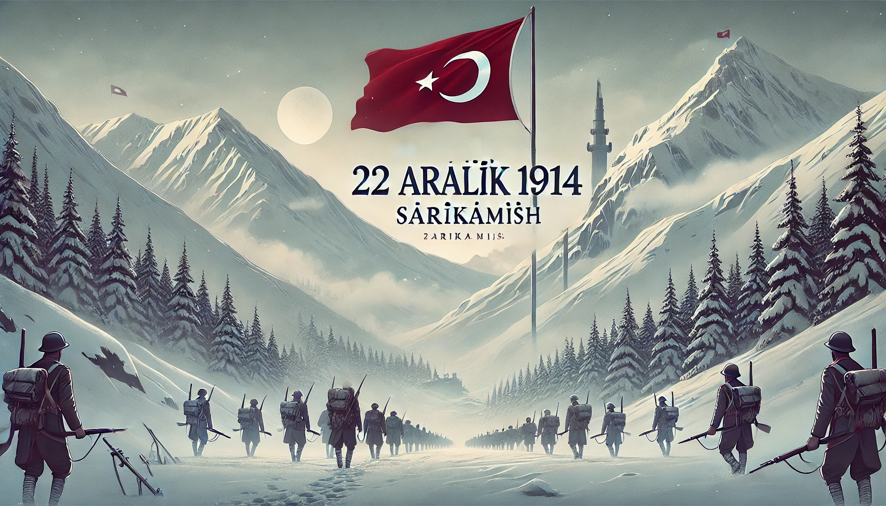 Sarıkamış Şehitleri Anılıyor: Vatan İçin Donarak Şehit Oldular