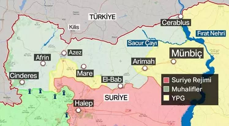 Suriye Milli Ordusu Münbiç’te Terör Örgütü PKK/YPG’ye Karşı Önemli Başarılar Elde Etti