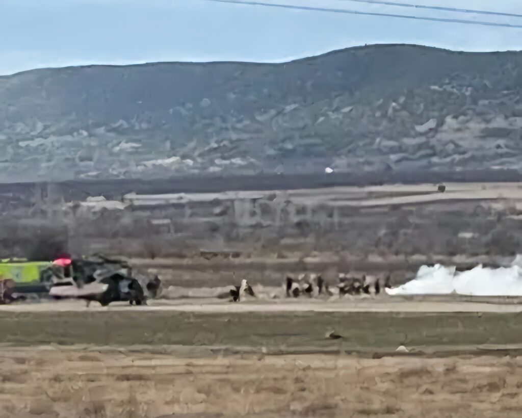 Isparta’da Askeri Helikopter Kazası: 6 Şehit