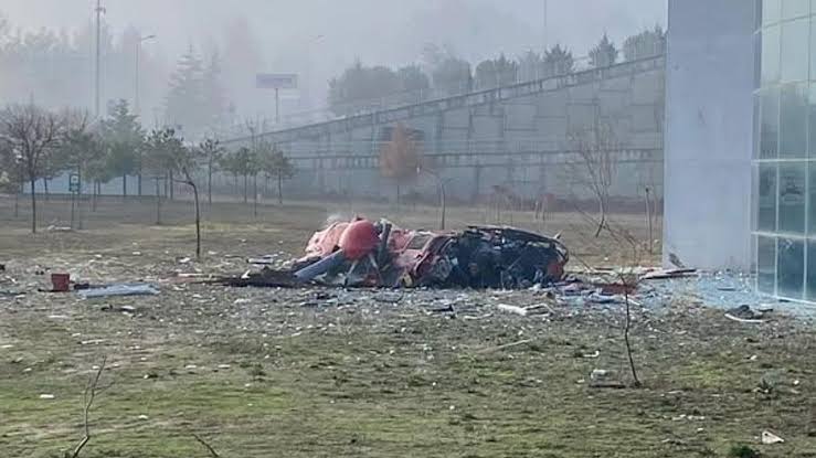 Muğla’da Ambulans Helikopter Hastaneye Çarptı ve Düştü