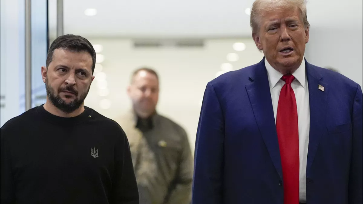 Trump, Macron ve Zelenskiy Paris’te Notre-Dame’ın Açılış Töreninde Bir Araya Geldi