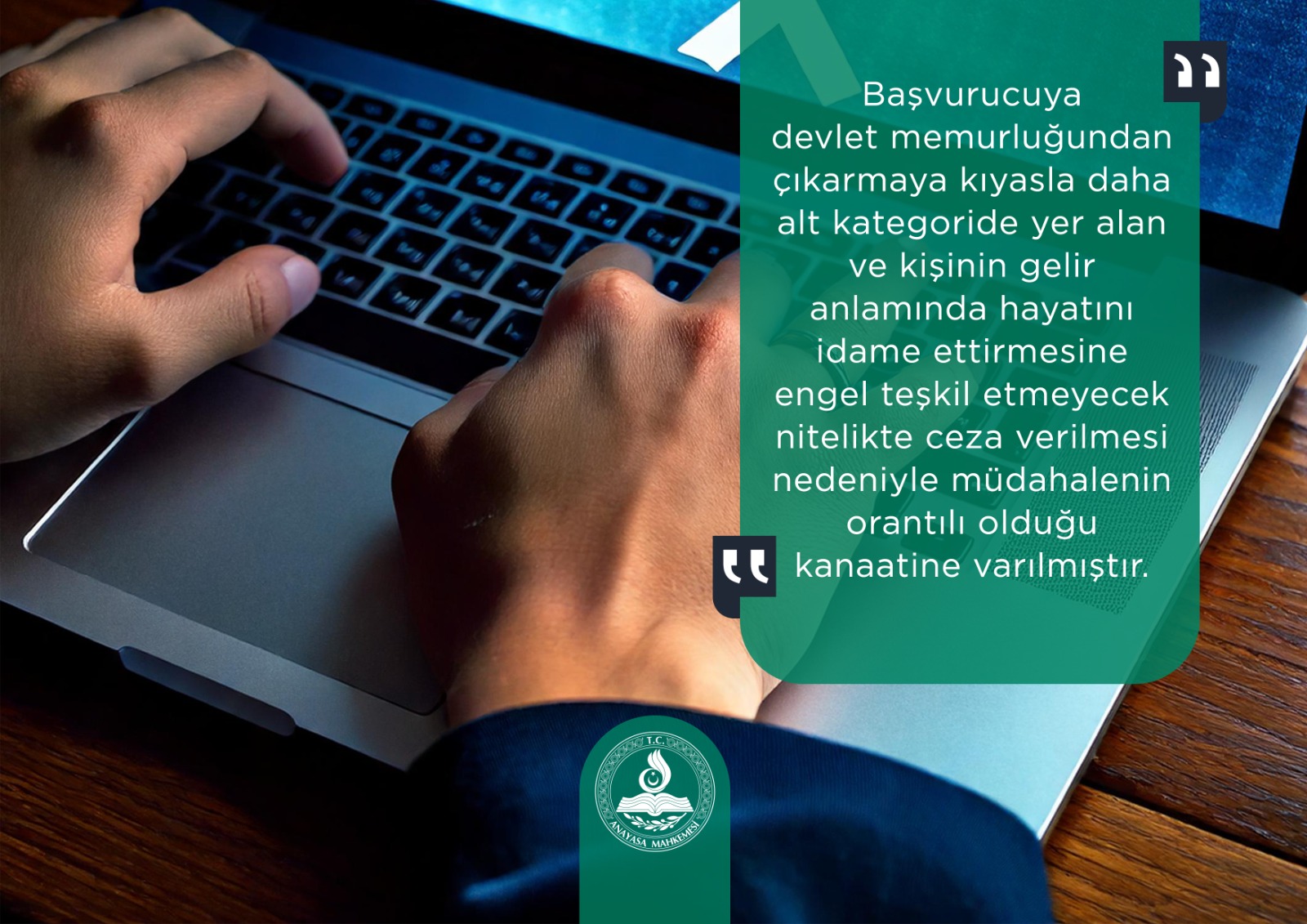 Anayasa Mahkemesi, Öğretmen Ramazan Kavak’ın Siyasi Sosyal Medya Paylaşımı İfade Özgürlüğünün İhlali Olmadığına Kararını Verdi