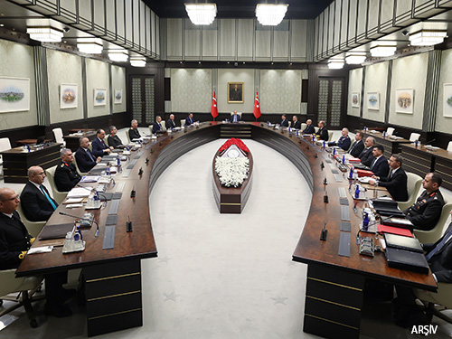 Milli Güvenlik Kurulu Toplantısı: Yeni Millî Güvenlik Siyaseti Belgesi Yürürlükte