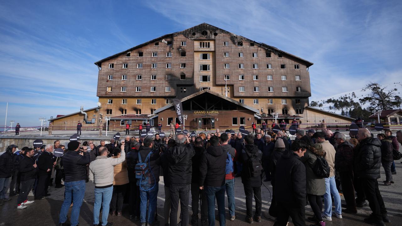 Kartalkaya Yangın Faciasında Hayatını Kaybeden 78 Kişi Anıldı