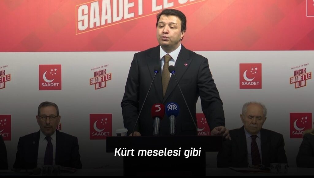 Saadet Partisi Genel Başkanı Mahmut Arıkan’dan Sert Açıklama: “Adada Konuşanların Siyasete Katıldığı, Salonda Konuşanların Nezarete Atıldığı Bir Süreç Hiçbir Yaraya Merhem Olmaz”