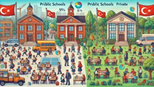 Özel Okulların Sayısı ve Öğrenci Oranı Düşük, Ancak Öğretmen Oranı Dikkat Çekiyor