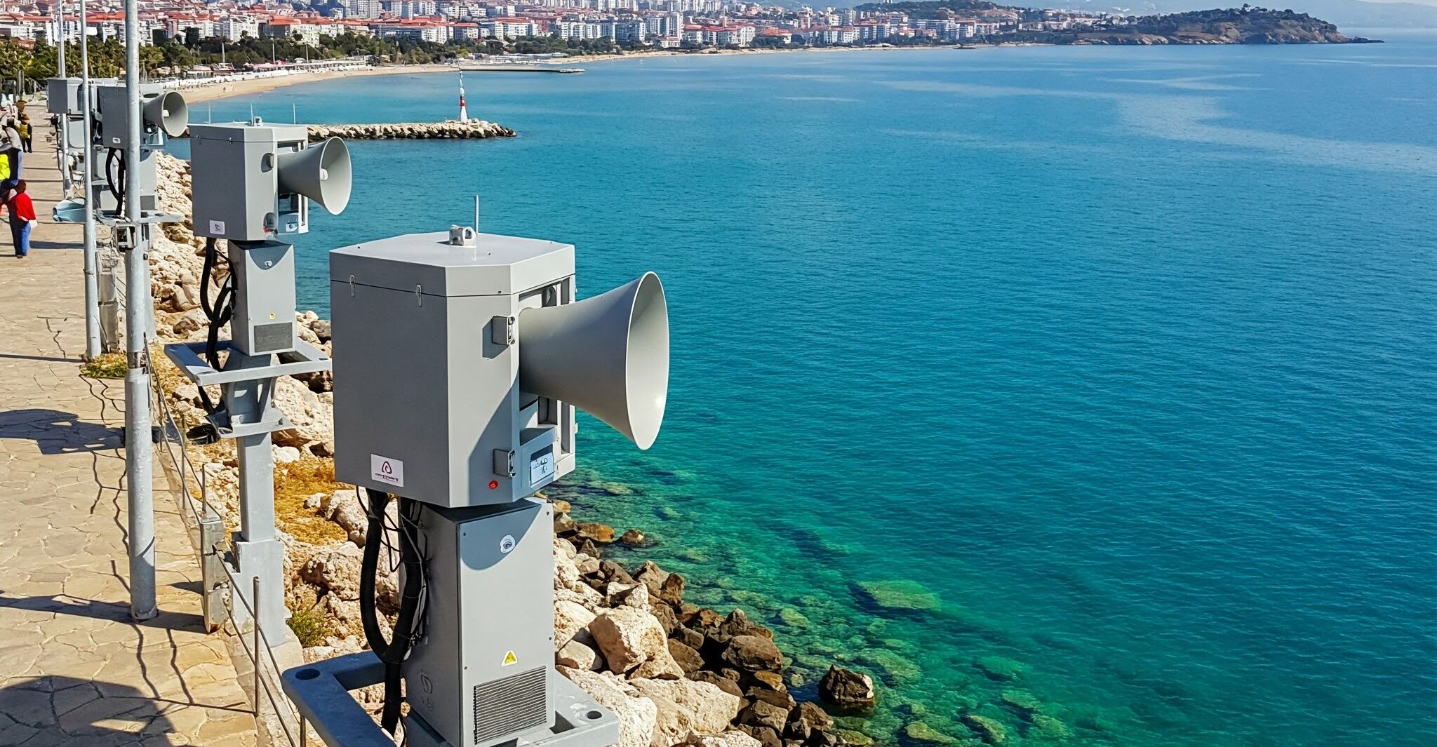 İzmir’de Tsunami Hazırlığı: Sahile Siren Sistemi Kuruldu