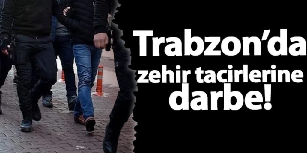 Trabzon’da Dev Operasyon: 6 Kilo Uyuşturucu, 10 Silah ve Kaçak Ürünlere Darbe!