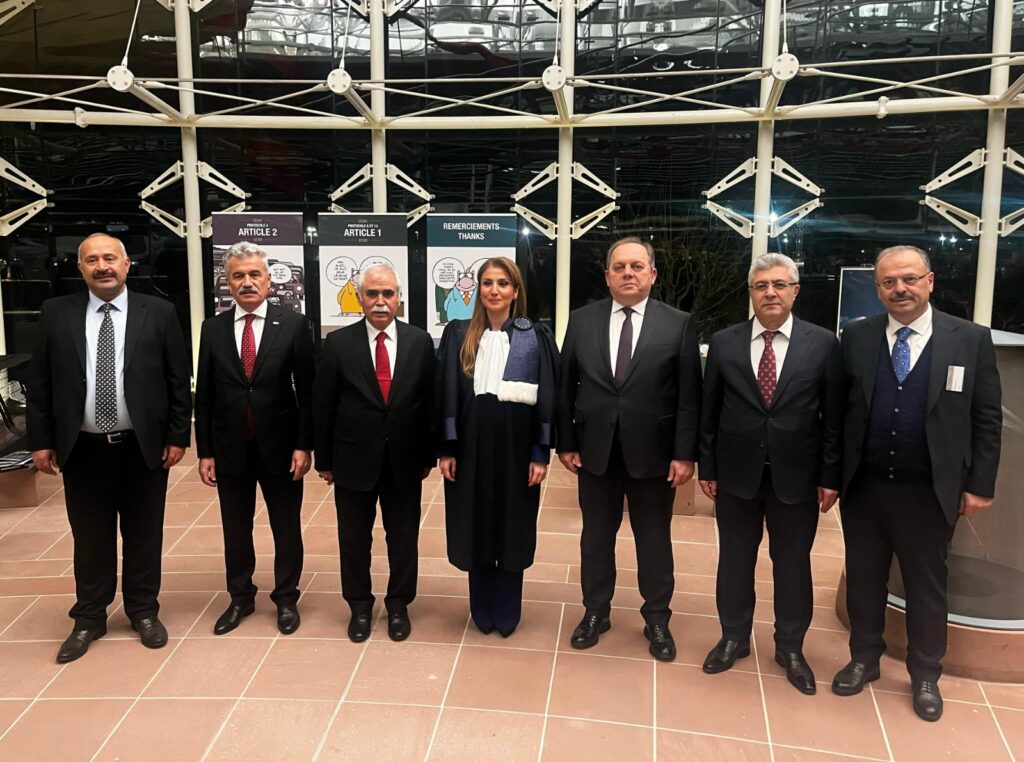 Anayasa Mahkemesi Başkanı Kadir Özkaya, Avrupa İnsan Hakları Mahkemesi Adli Yıl Açılış Programına Katıldı