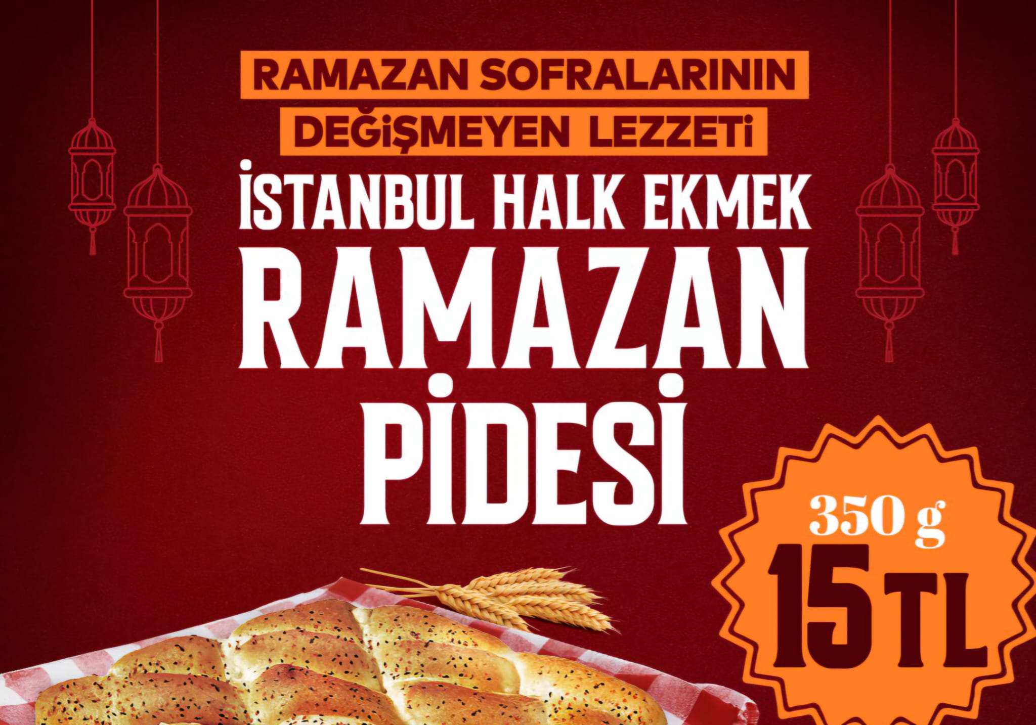 İstanbul’da Ramazan Pidesi Fiyatları Yükseliyor: Halk Ekmek 15 TL’ye Satıyor