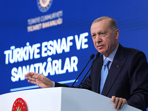Cumhurbaşkanı Erdoğan’dan Esnafa Yeni Kredi Müjdeleri: Esnafın Finansmana Erişimi Kolaylaşıyor