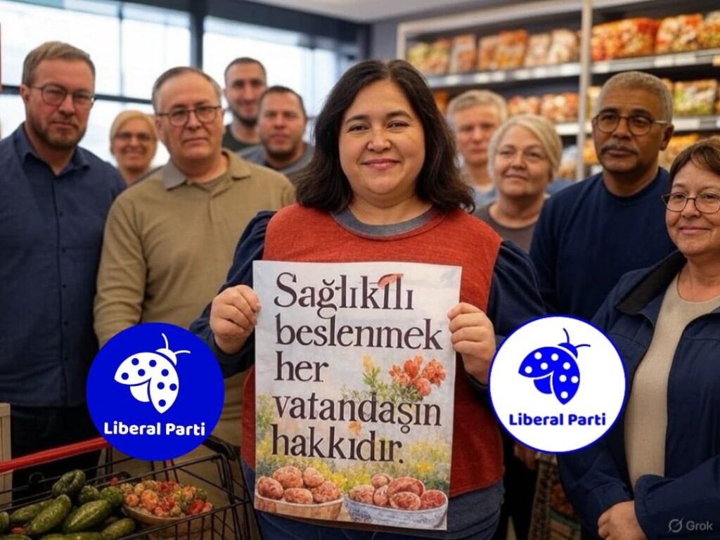 Liberal Parti’den Anlamlı Paylaşım: “Sağlıklı Beslenmek Her Vatandaşın Hakkıdır!”