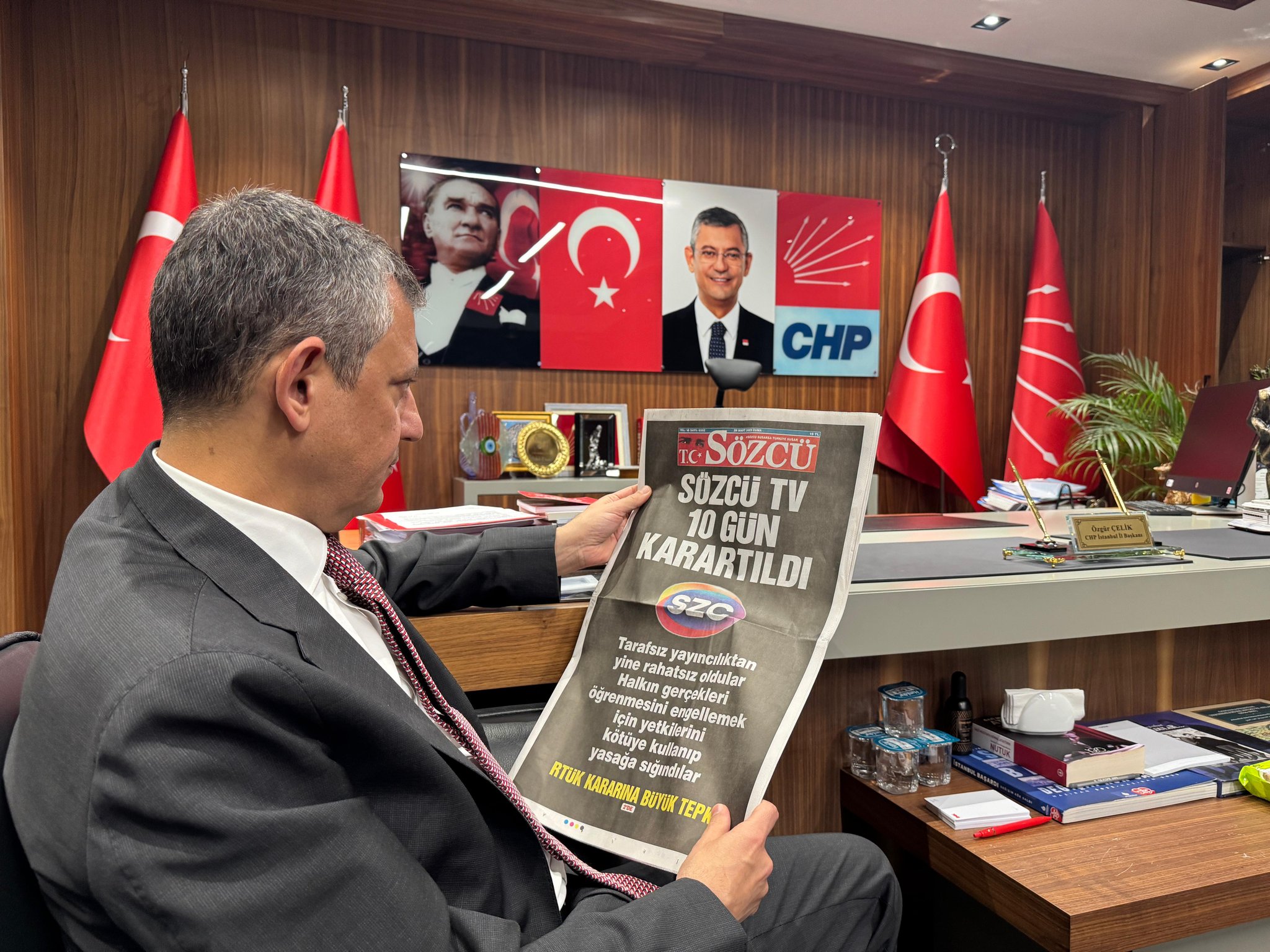 Özgür Özel: RTÜK’ün Hukuksuz Cezaları Kabul Edilemez!