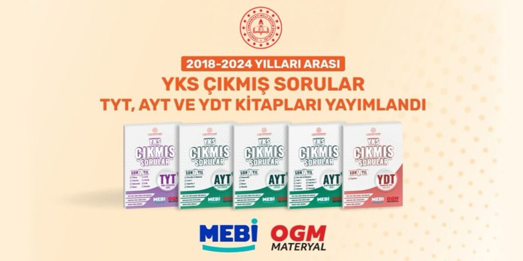 YKS’de Çıkmış Soru Kitapları, Çözüm Videolarıyla “MEBİ” Platformunda