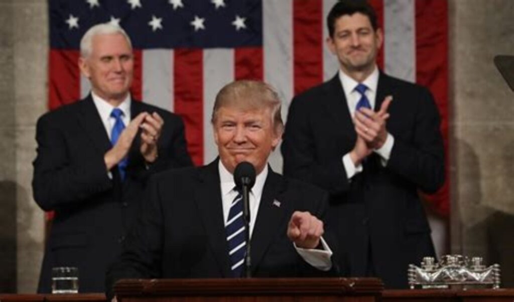 Trump’tan Kongre’de İlk Konuşma: “Amerika Geri Döndü”