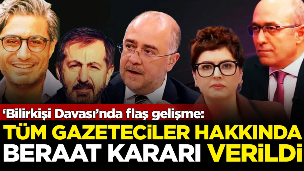 Bilirkişi Davasında Tüm Gazetecilere Beraat Kararı: Suat Toktaş Tahliye Edildi