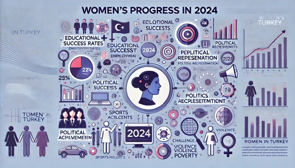 Türkiye’de Kadınların Yükselişi: 2024 İstatistikleri Umut Veriyor