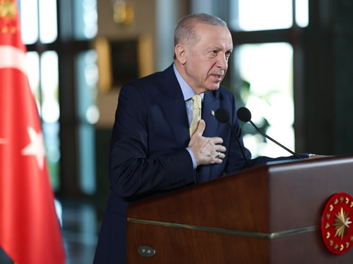 Cumhurbaşkanı Erdoğan: “Su kaynaklarını verimli kullanmak millî güvenlik meselesidir”