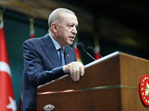 Cumhurbaşkanı Erdoğan: “Bizim vazifemiz, afet kapımızı çalmadan İstanbul’u depreme hazırlamaktır”