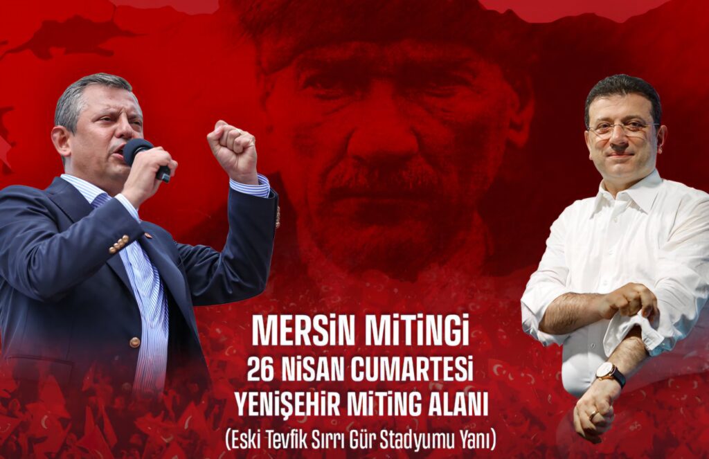 Tutuklu Cumhurbaşkanı Adayı Ekrem İmamoğlu’ndan Mersin’e Coşkulu Mesaj