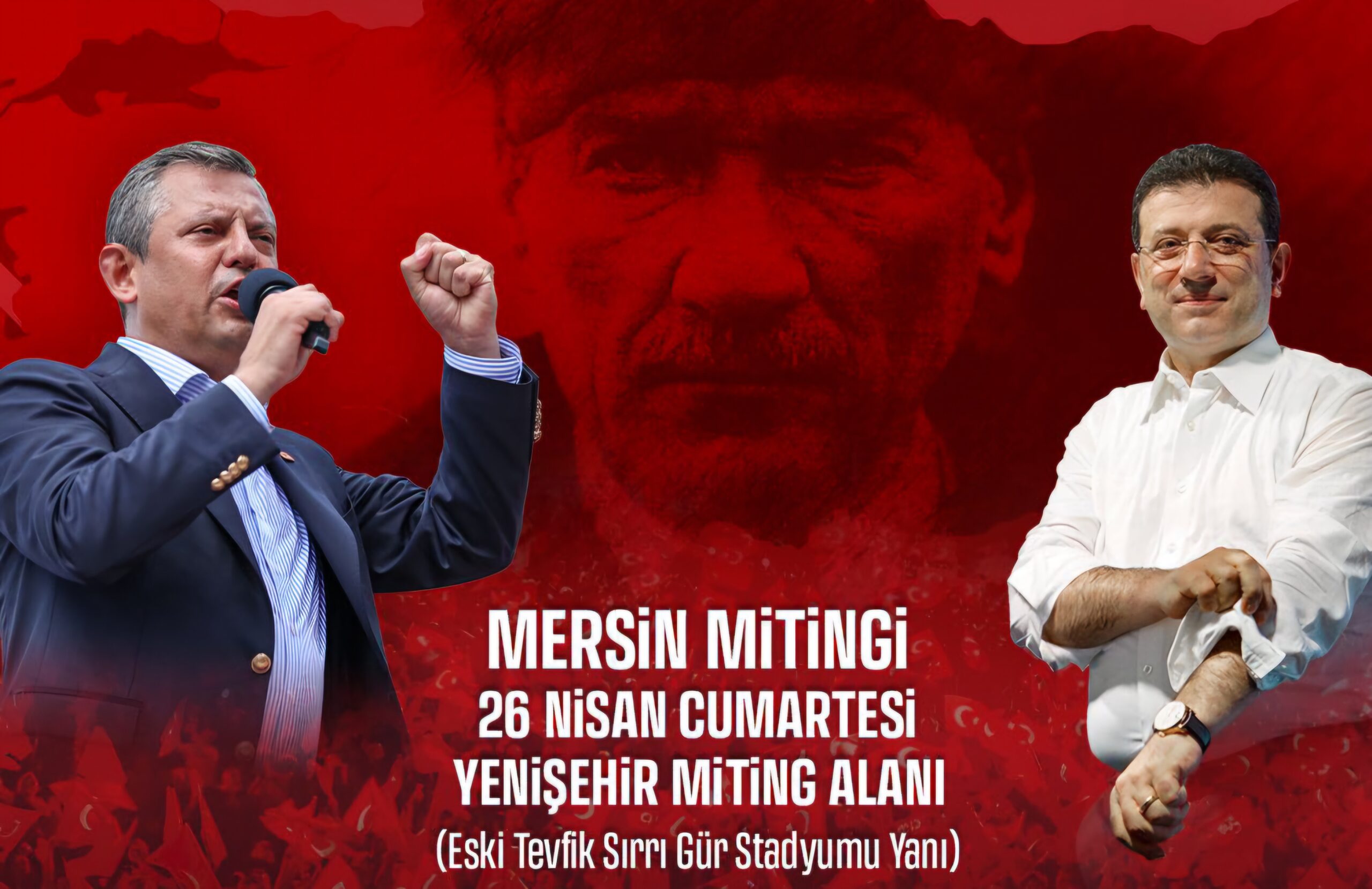 Tutuklu Cumhurbaşkanı Adayı Ekrem İmamoğlu’ndan Mersin’e Coşkulu Mesaj