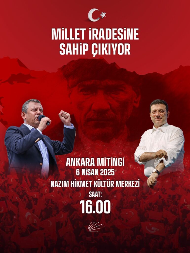 CHP 21. Olağanüstü Kurultayı’nda Demokrasi Rüzgarı Esecek: “İrade Milletindir” Sloganıyla Ankara’da Tarihi Buluşma!