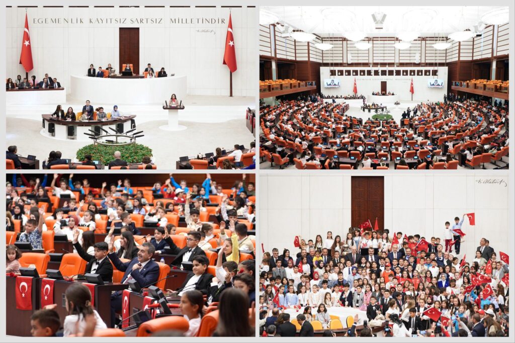 TBMM Çocuk Özel Oturumu’nu 4. Sınıf Öğrencisi Berra Koramaz Yönetti: “Geleceğe Umutla Yürüyoruz”