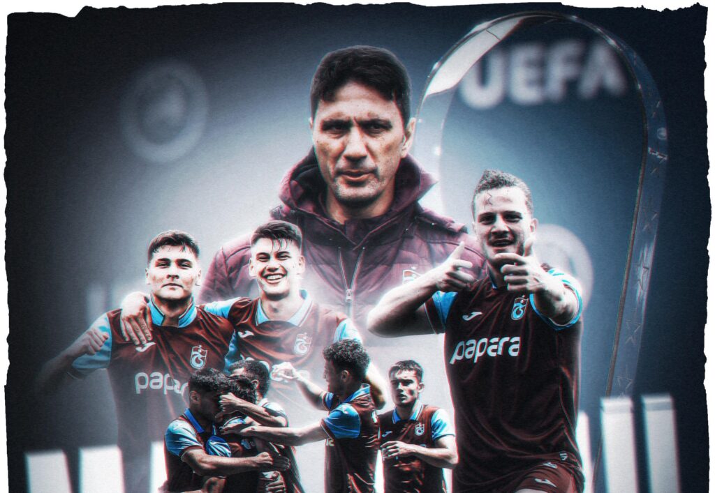 Trabzonspor U19 Takımı UEFA Gençlik Ligi’nde Yarı Final Heyecanı Yaşıyor