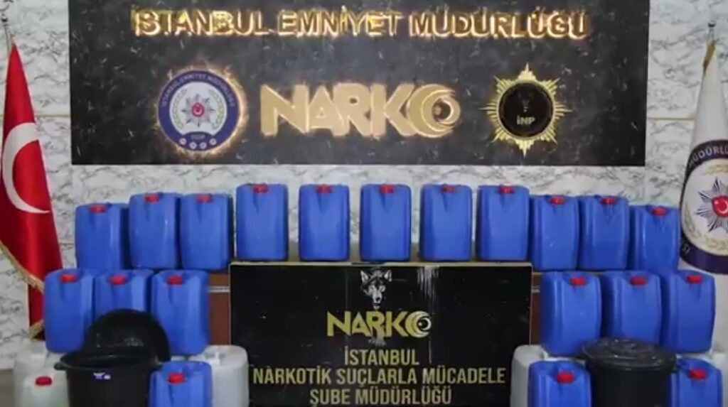 İstanbul Arnavutköy’de Uyuşturucuya Ağır Darbe: 801,5 Kg Metamfetamin Ele Geçirildi!