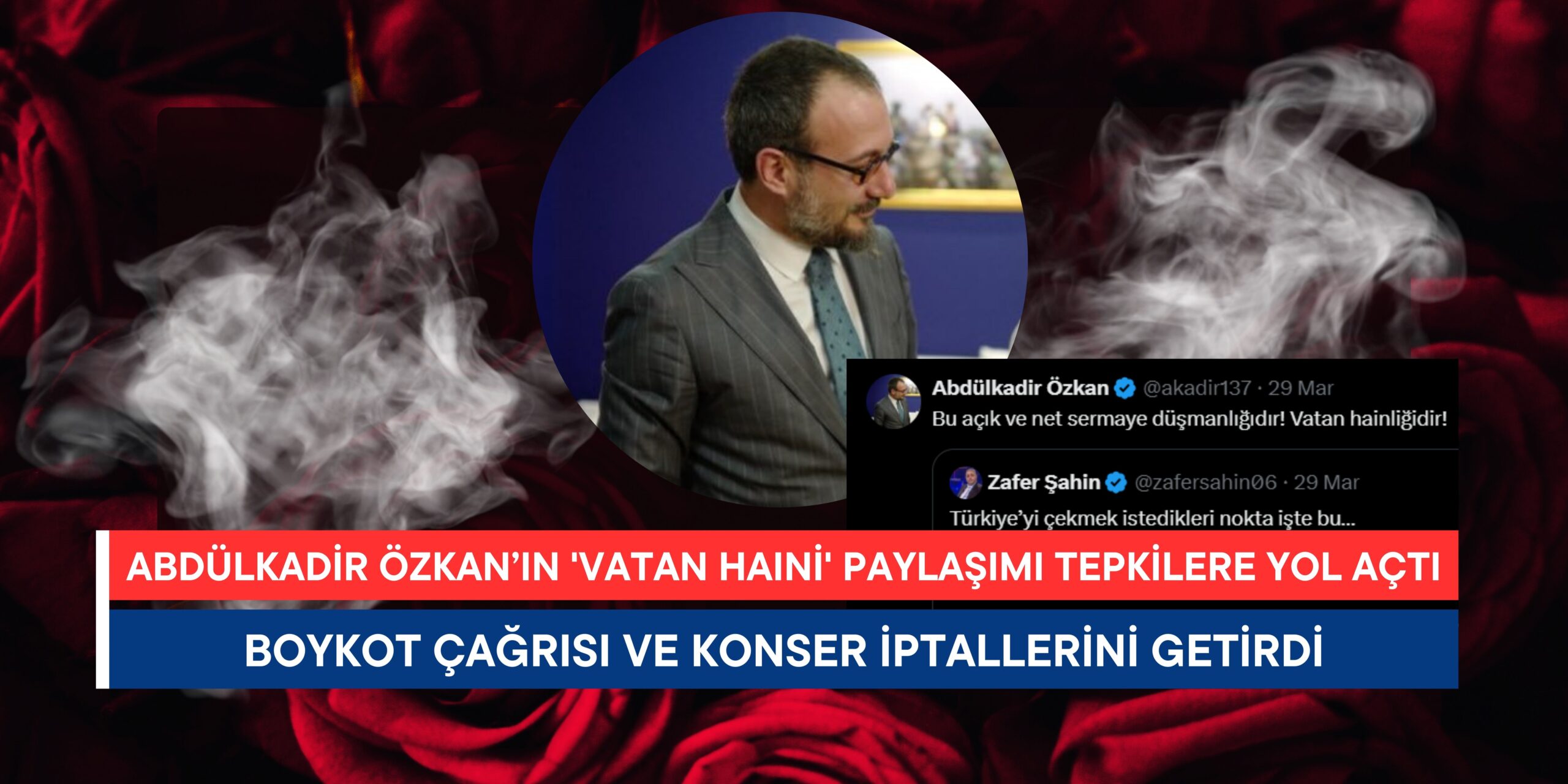 Abdülkadir Özkan’ın ‘Vatan Haini’ Paylaşımı Tepkilere Yol Açmıştı: Boykot Çağrısı ve Konser İptalleri
