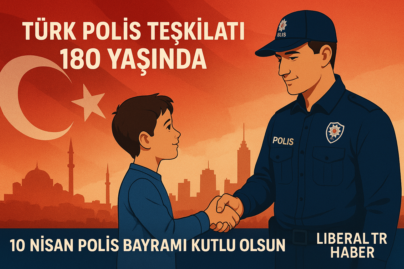 Türk Polis Teşkilatı 180 Yaşında! 10 Nisan Polis Bayramı Kutlu Olsun