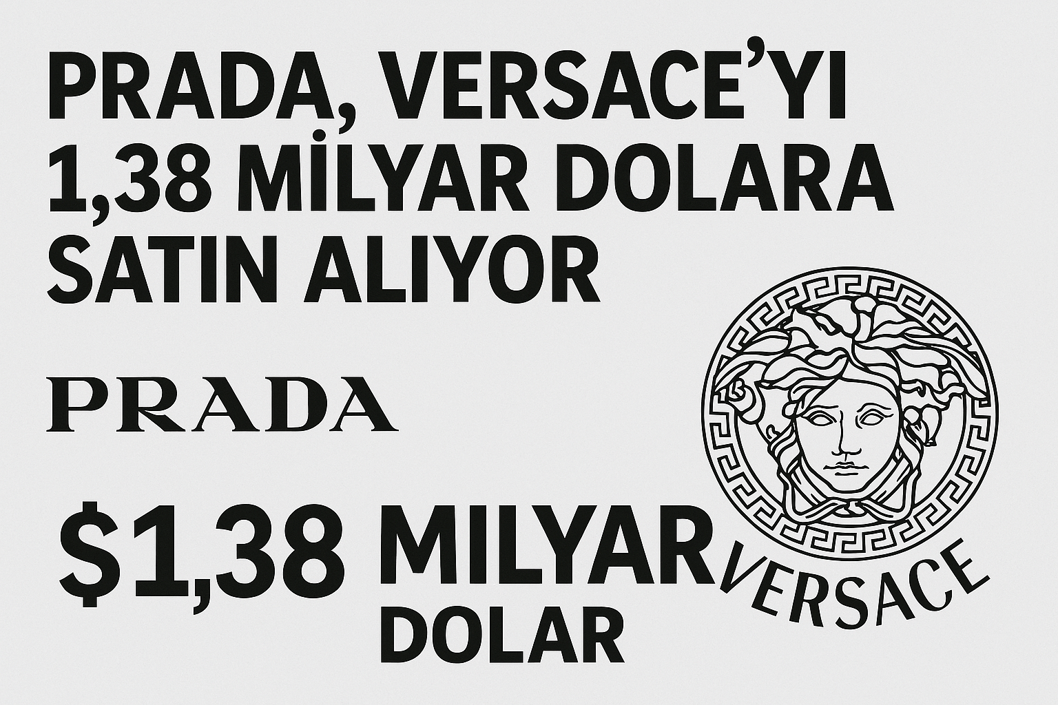 Prada, Versace’yi 1,38 Milyar Dolara Satın Alıyor