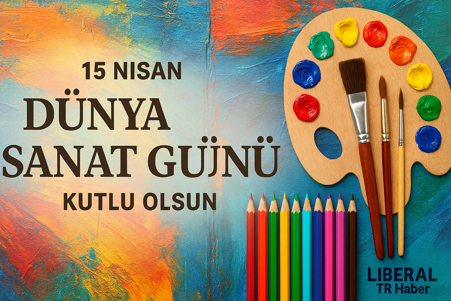15 Nisan Dünya Sanat Günü Kutlu Olsun!