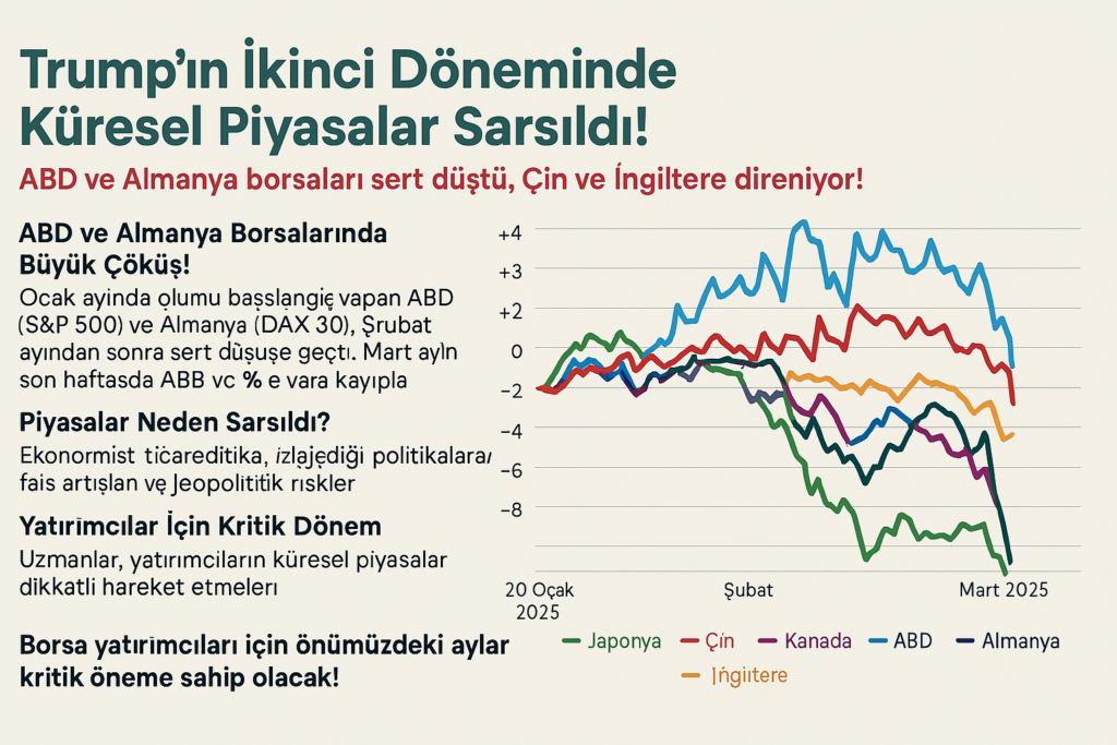 Trump’ın İkinci Döneminde Küresel Piyasalar Sarsıldı!