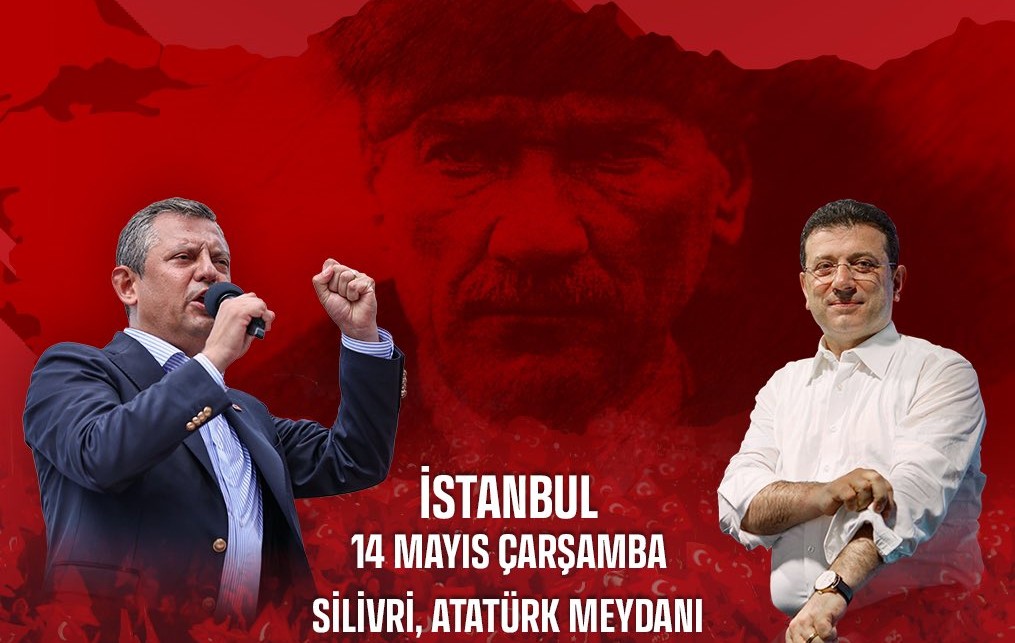 CHP’den Silivri’de Büyük Miting: “İmamoğlu ve Siyasi Tutsaklar Özgür Kalana Kadar Durmayacağız!”