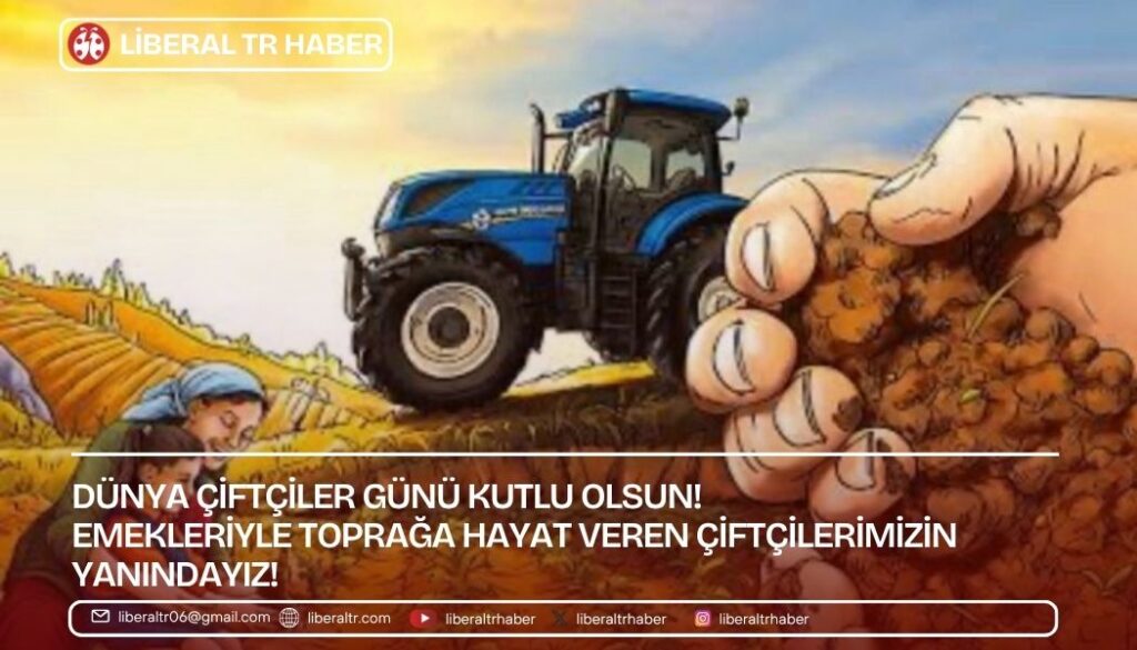 Dünya Çiftçiler Günü Kutlu Olsun!