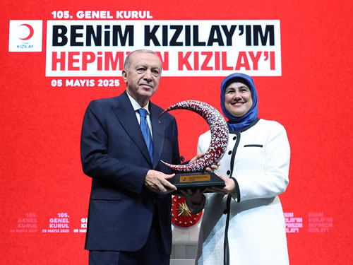 Cumhurbaşkanı Erdoğan’dan Kızılay’a Övgü: “Kızılay, Kendisine İhtiyaç Duyulan Her Yerde Varlık Gösteriyor”