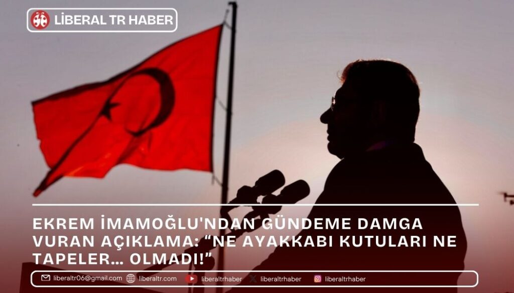 Ekrem İmamoğlu’ndan Gündeme Damga Vuran Açıklama: “Ne Ayakkabı Kutuları Ne Tapeler… OLMADI!”