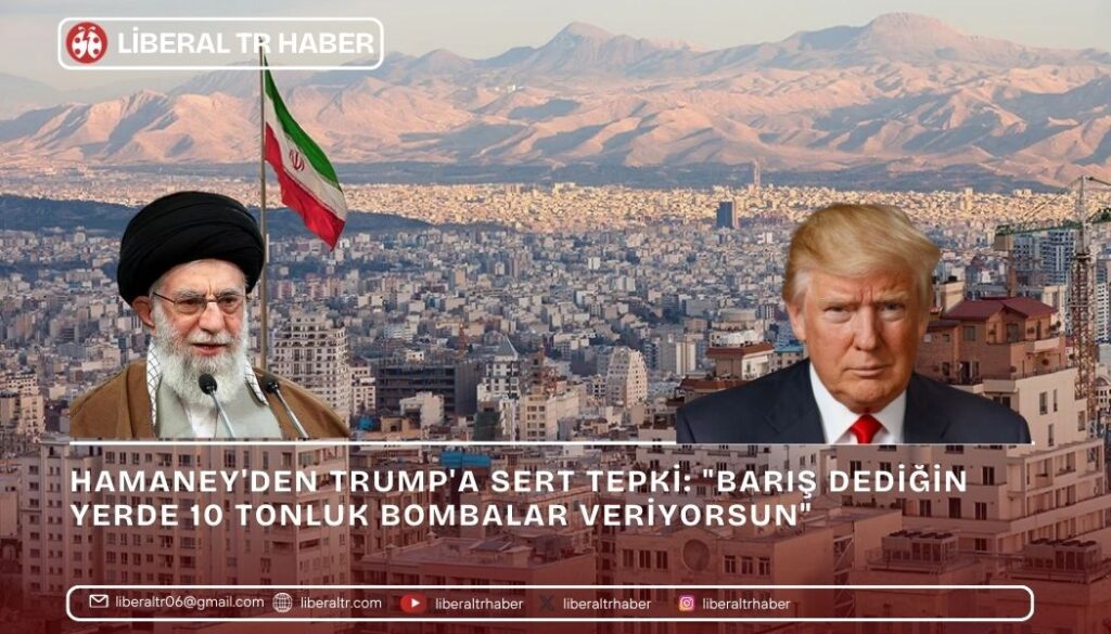 Hamaney’den Trump’a Sert Tepki: “Barış Dediğin Yerde 10 Tonluk Bombalar Veriyorsun”