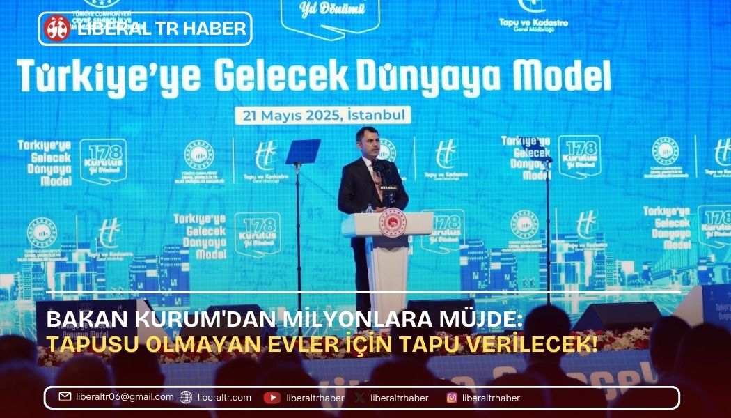 Bakan Kurum’dan Milyonlara Müjde: Tapusu Olmayan Evler İçin Tapu Verilecek!
