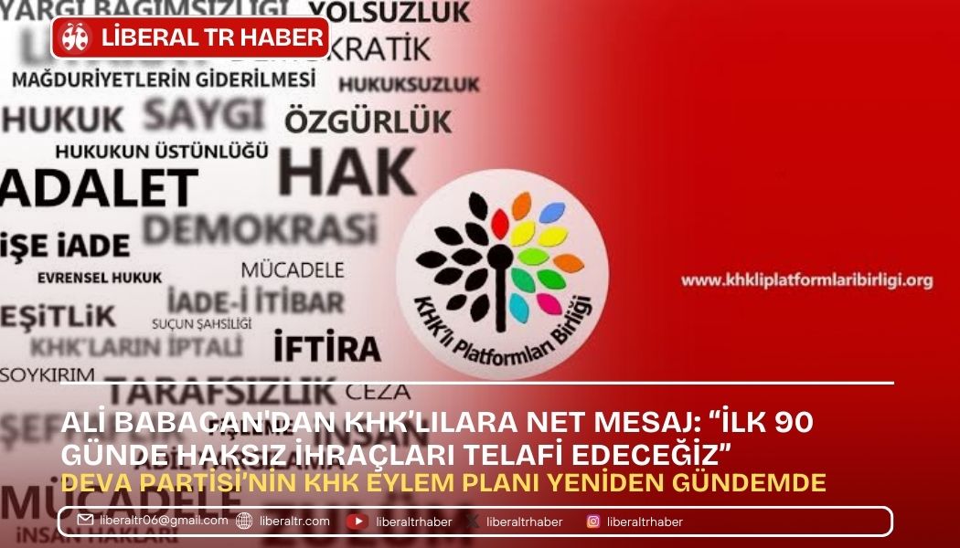 Ali Babacan’dan KHK’lılara Net Mesaj: “İlk 90 Günde Haksız İhraçları Telafi Edeceğiz”