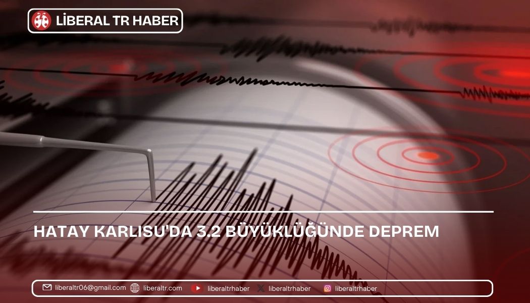 Hatay Karlısu’da 3.2 Büyüklüğünde Deprem
