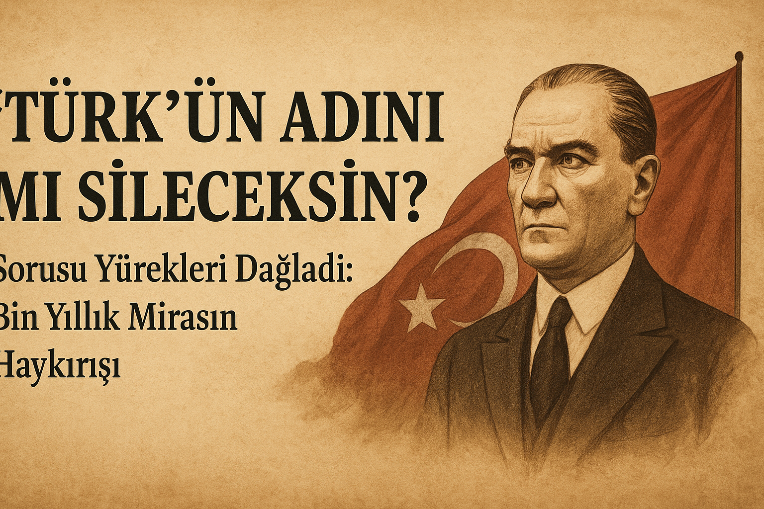 “Türk’ün Adını mı Sileceksin?” Sorusu Yürekleri Dağladı: Bin Yıllık Mirasın Haykırışı