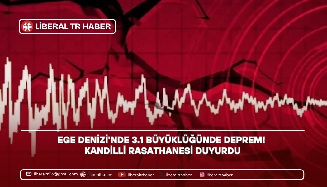 Ege Denizi’nde 3.1 Büyüklüğünde Deprem! – Kandilli Rasathanesi Duyurdu