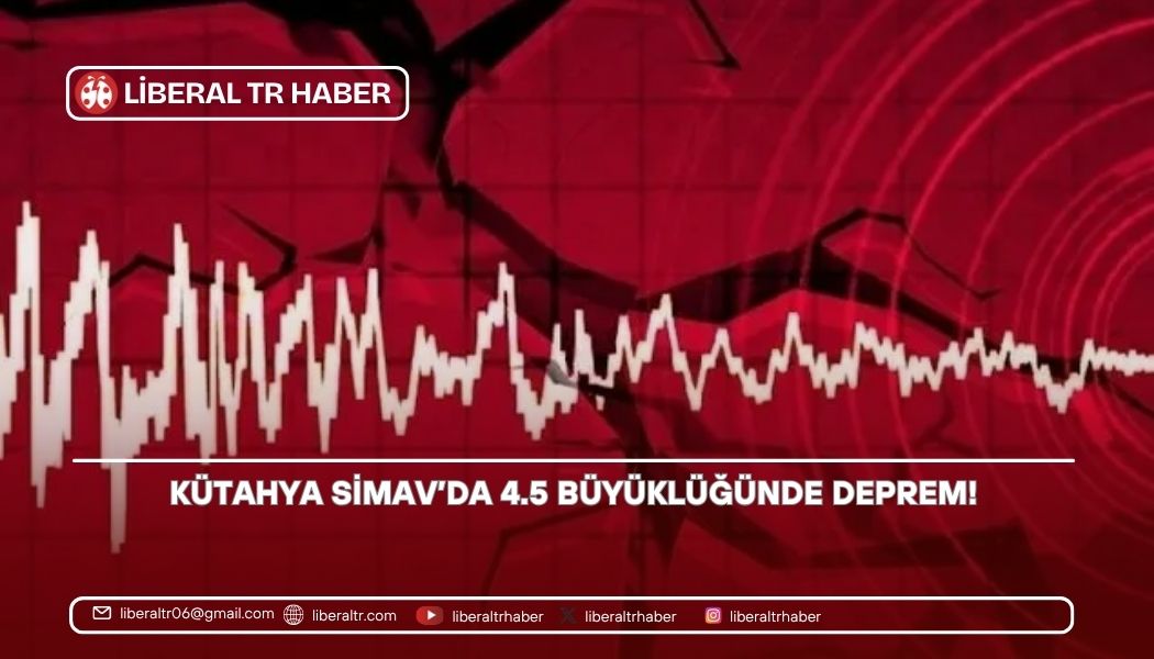 Kütahya Simav’da 4.5 Büyüklüğünde Deprem!