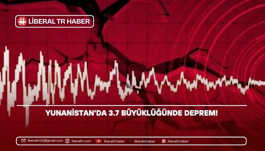 Yunanistan’da 3.7 Büyüklüğünde Deprem!